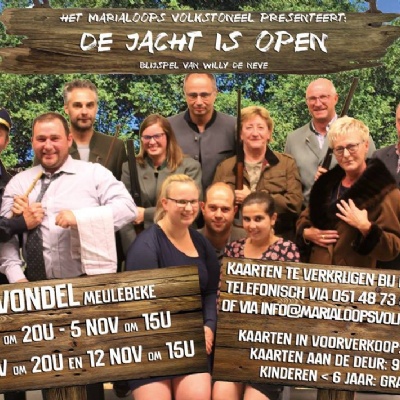 De jacht is open